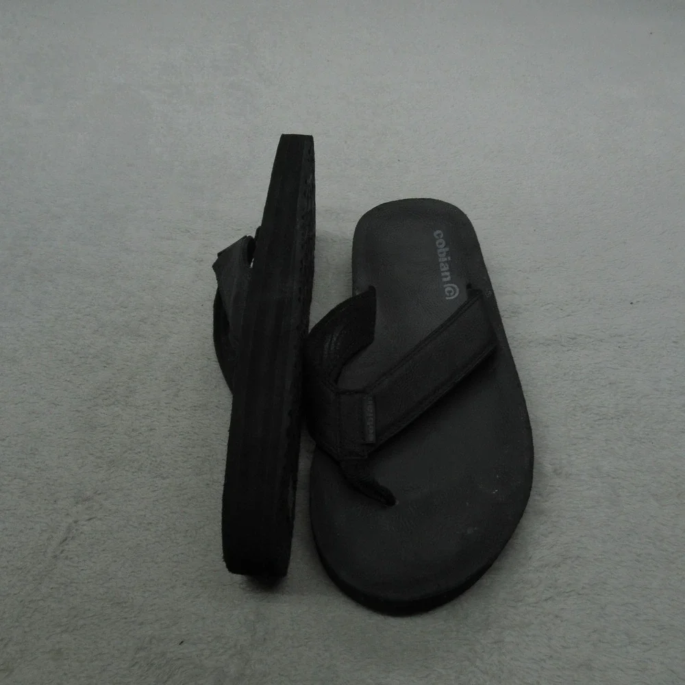 Cobian Mens 13 Sandals Black Thong Flip Flops Comfort‎ Lightweight Casual Beach